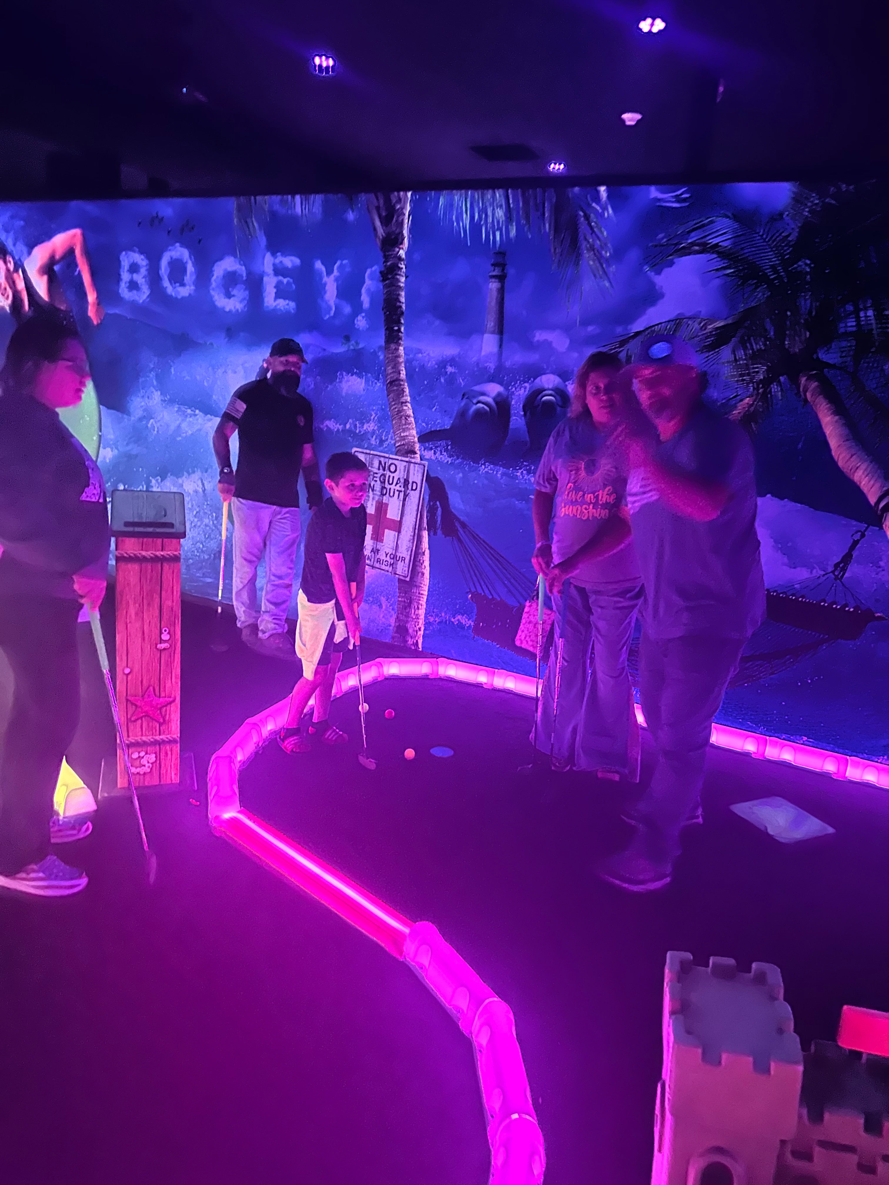 Blacklight Mini Golf | Ricky Dean's — St. Joseph, MO
